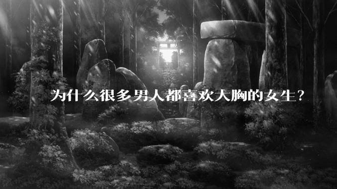 为什么很多男人都喜欢大胸的女生？