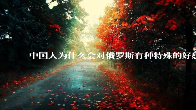 中国人为什么会对俄罗斯有种特殊的好感？